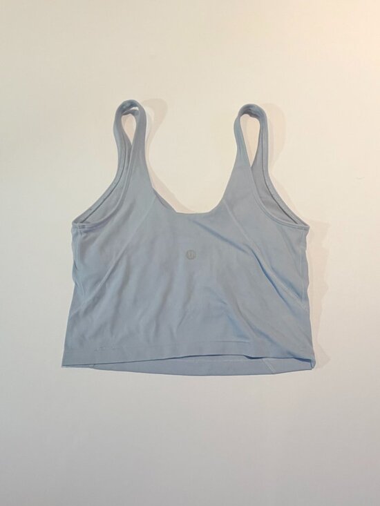 lululemon athletica Tops - Lululemon Align Tank Light Baby Blue Built-In Bra Size 4